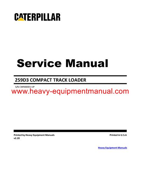 cat 259d3 service manual